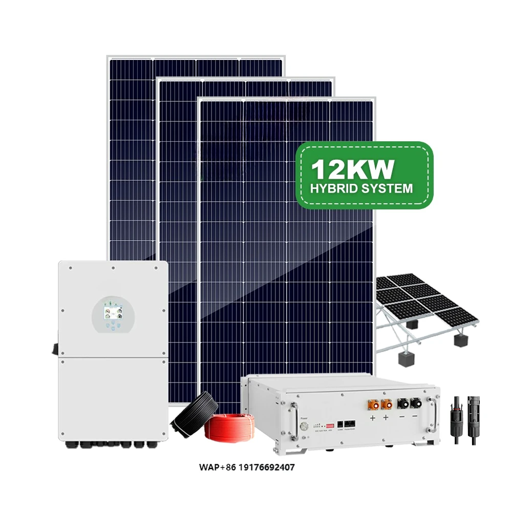 Deye 12KW Hybrid Solar System Commercial Home Use High Power Output Stable Grid Support Function