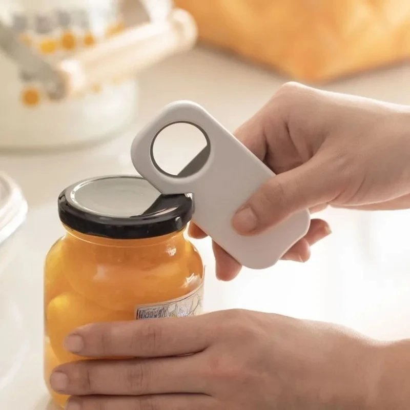 Magnetic Beer Bottle Opener Fridge Mounted Soda Cap Remover Creative Portable Bottle Opener Safety Certified Lid Catcher