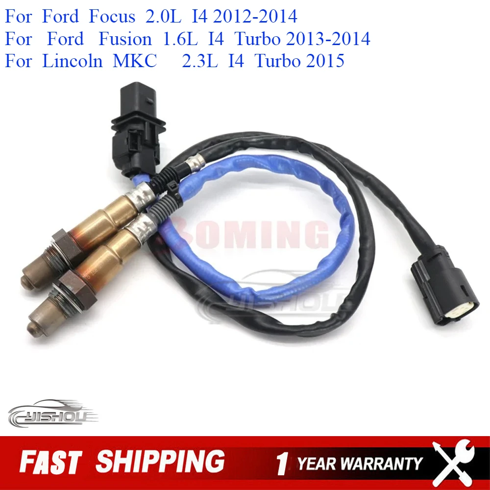 

2PCS New Car Up&Downstream Oxygen Lambda Sensor 234-5113 234-4575 For Ford Focus 2.0L Fusion 1.6L Lincoln MKC 2.3L 2012-2015
