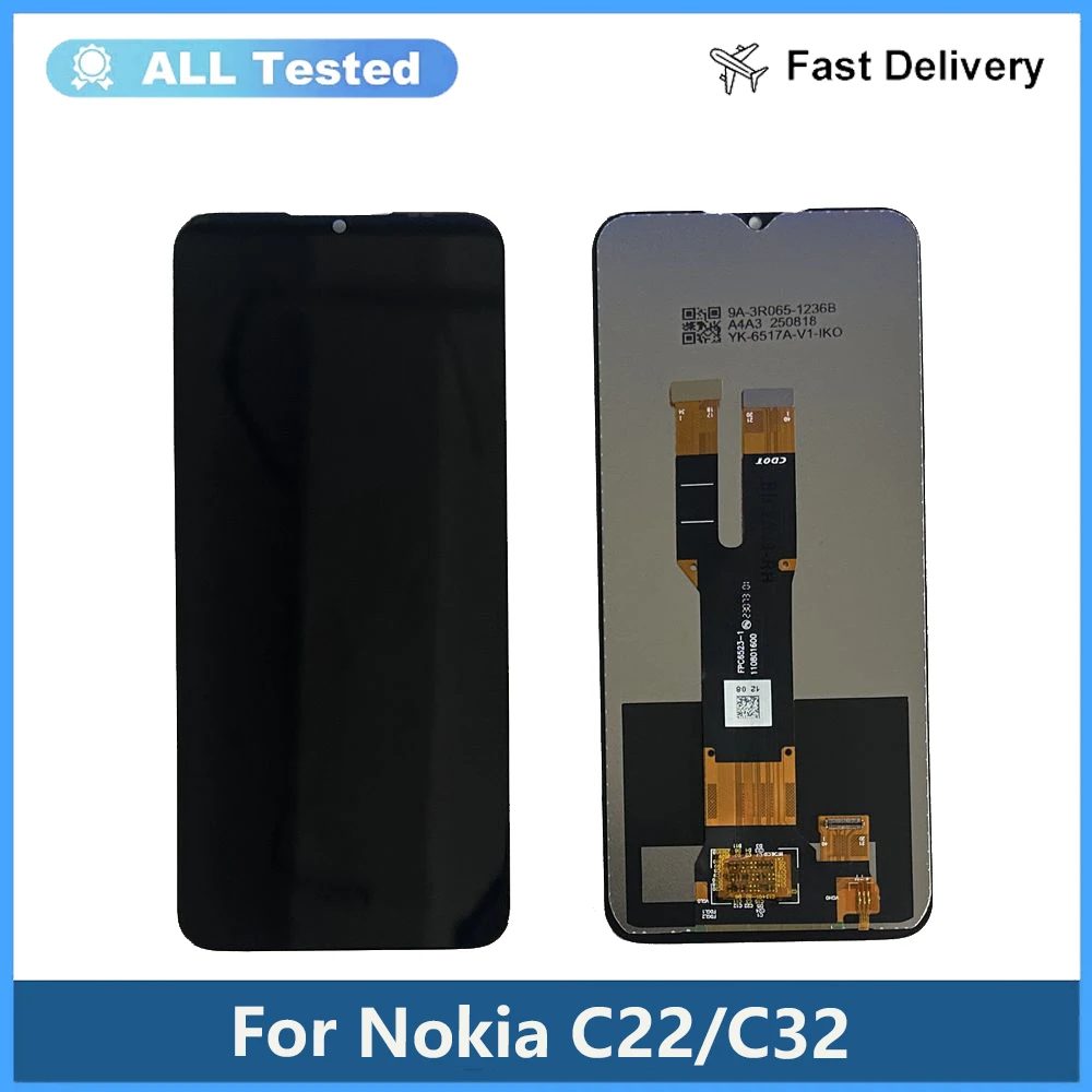 Pour Nokia C22 LCD écran tactile numériseur assemblée pour Nokia C32 écran pièces de rechange Pour Nokia C22 LCD écran tactile numériseur assemblée pour Nokia C32 écran pièces de rechange