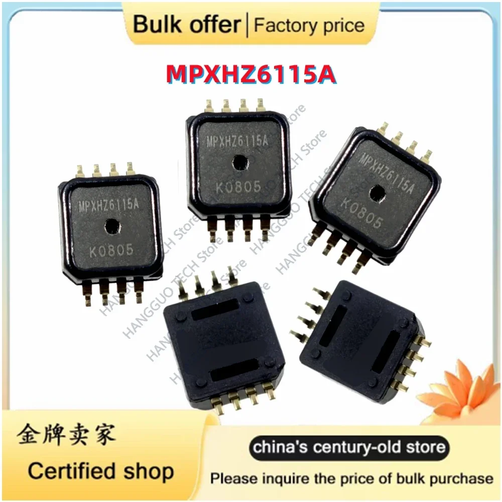 2PCS/Lot Original MPXHZ6115A6T1 MPXH6115A MPXHZ6115A MPXH6115 SOP-8 Pressure sensor chip