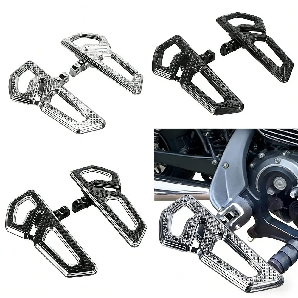 

Aluminum Rear Passenger Floorboards For Harley Touring Softail 1999-2024