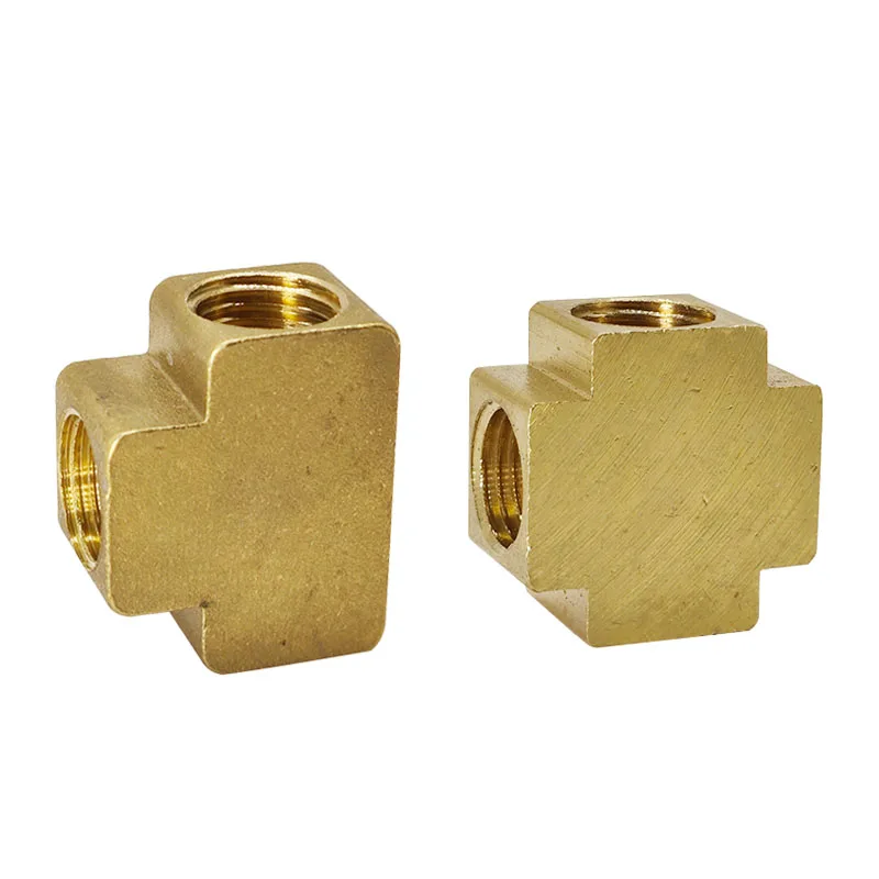 3 Ways 4 Ways Brass Pipe Fitting 1/8\