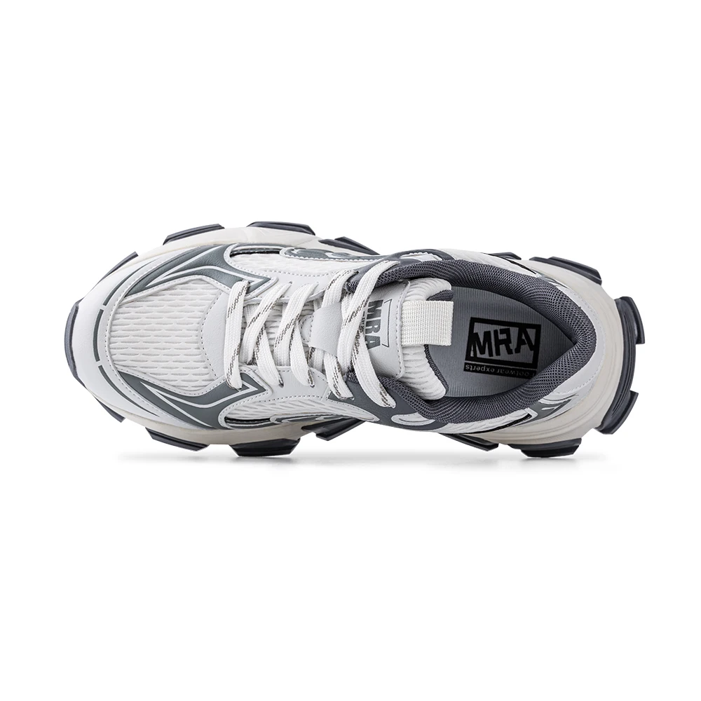 Mr.A 2025 خريف/شتاء جديد أحذية رجالي مريحة الارتفاع زيادة تنوعا عالية الجودة أحذية رياضية غير رسمية الدانتيل متابعة حذاء رجالي كاجوال #2