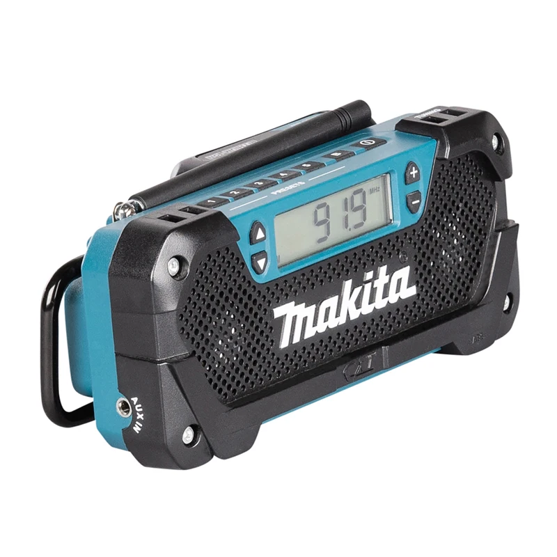 Makita MR052 Cordless Radio 12V li-ion Portable Player 2 x 36 mm 2.0W Stereo Speakers Radio