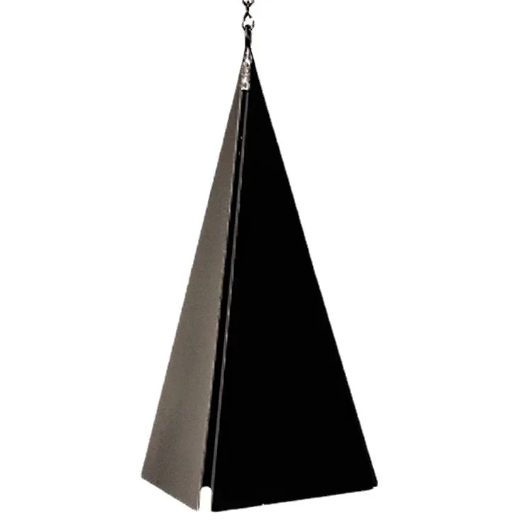 New Outdoor Wind Chimes Triangle Creative Household Courtyard Iron Art Metal Wind Chime Pendants