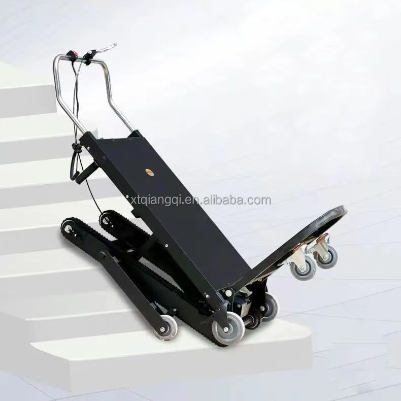 Factory 400kg 500kg Stair Climber Trolley Machine Electric Automatic Stair Climbing Cart