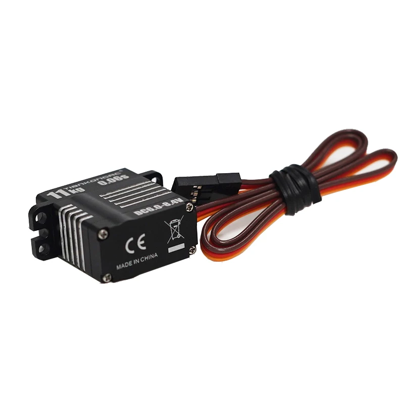 High Quality 11KG Miniature All Metal Digital Hollow Cup Servo with High Voltage Large Torque for RC Helicopter Plane Boat Car