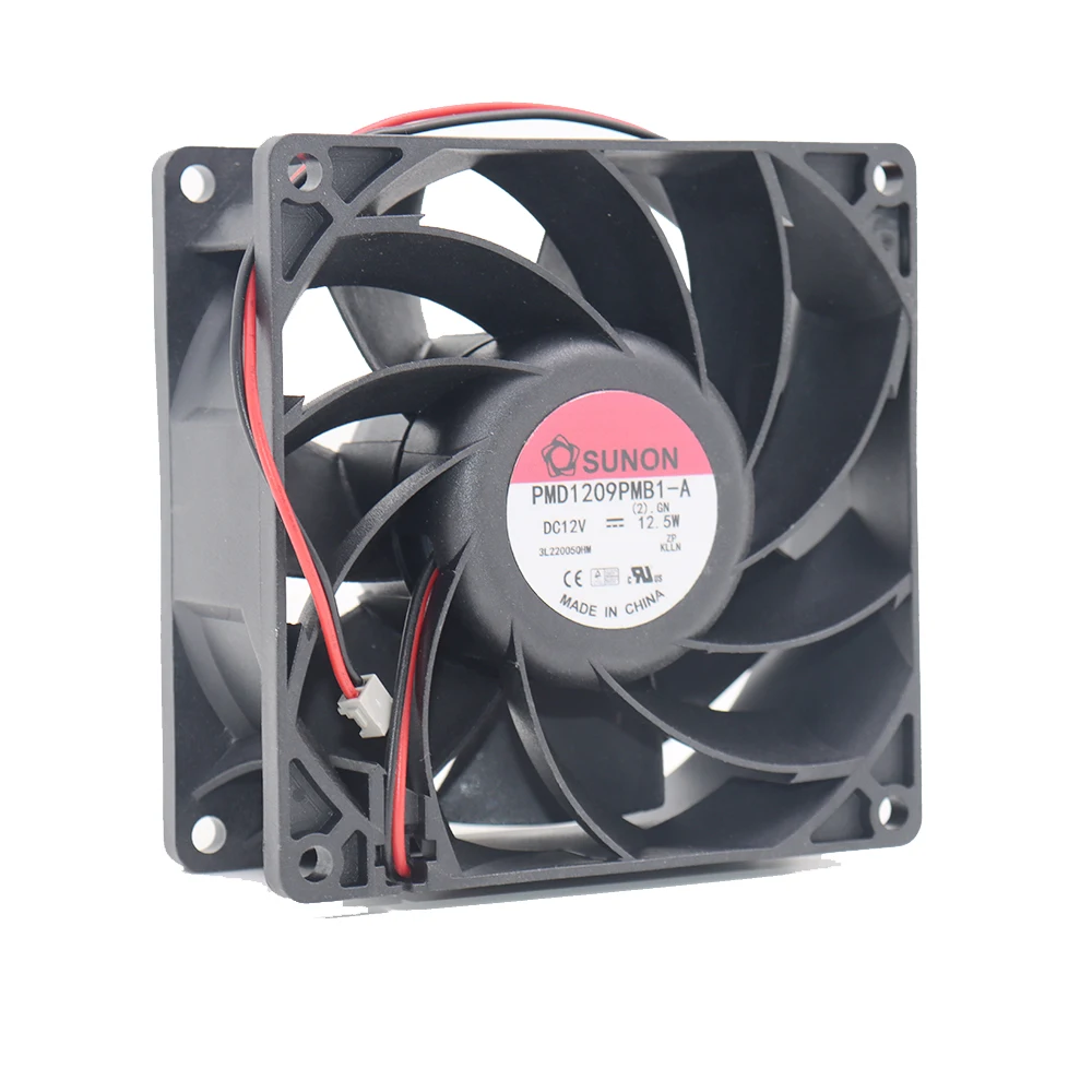 Brand new original SUNON PMD1209PMB1-A 9038 12V 12.5W speed measuring cooling fan 9CM/cm