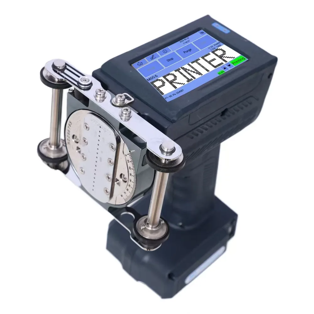 Industrial Building Materials Plastic Pipe Carton Box 16 Dot matrix 60mm Large Character Handheld Inkjet Printer