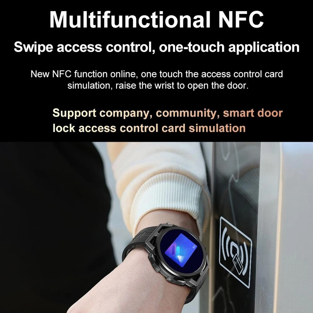 New 2 In 1 Headset Blue Tooth Call Smart Watches ENC Noise Reduction Earphone 4GB Memory Music Sports Men NFC Smartwatch Women