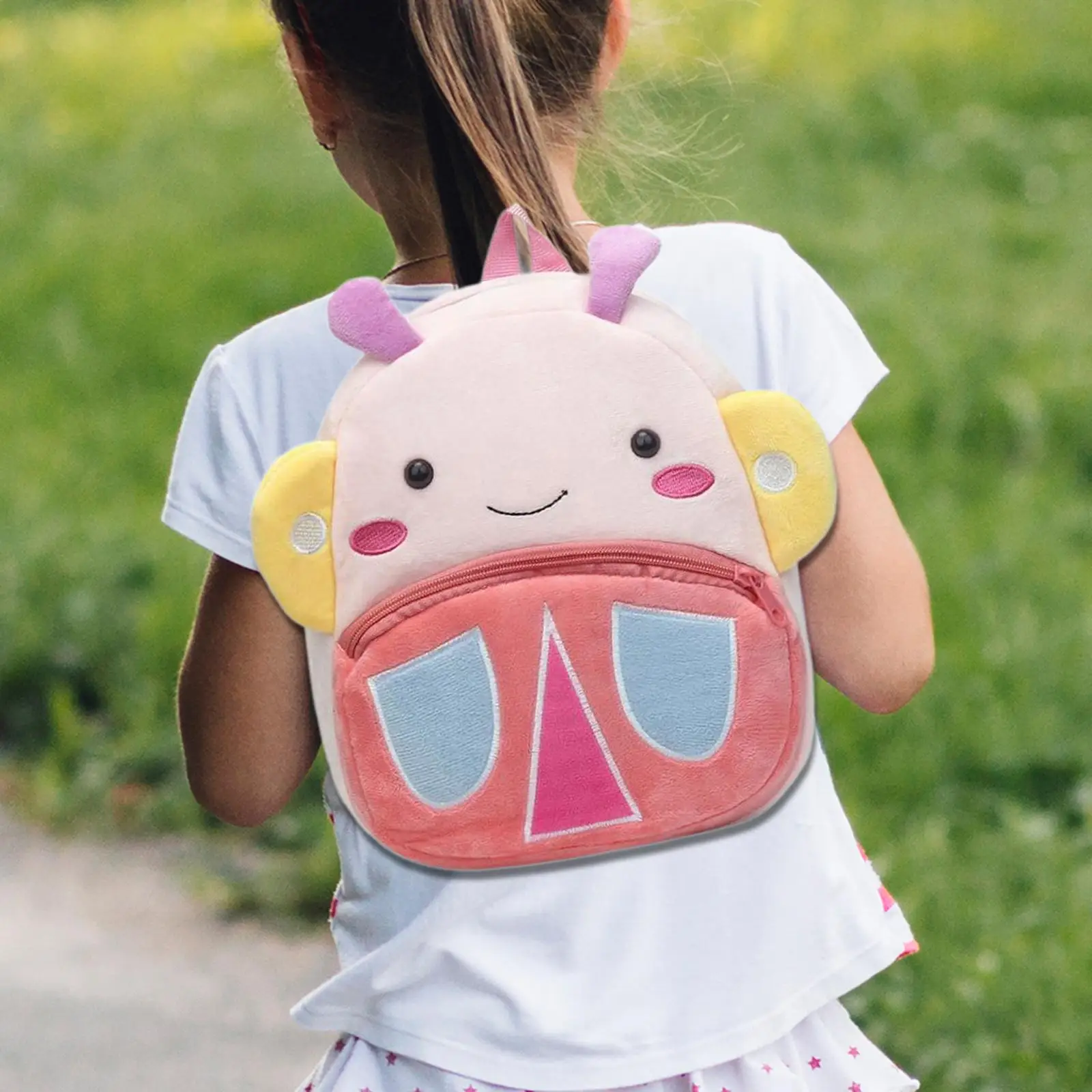 Mochila para niños pequeños de felpa suave de dibujos animados para niños y niñas Mochila pequeña de felpa