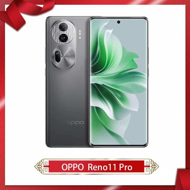 Global ROM Original OPPO Reno 11 Pro Reno11 Pro 5G Cell Phone 6.74inch OLED Snapdragon 8+ Gen1 SuperVOOC NFC 4700Mah 80W 50MP