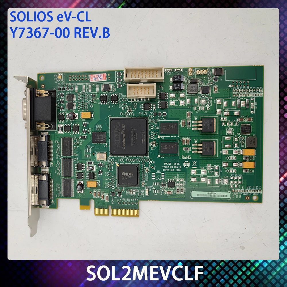 

SOL2MEVCLF Y7367-00 REV.B For MATROX SOLIOS eV-CL Capture Card Frame Grabber High Quality Fast Ship