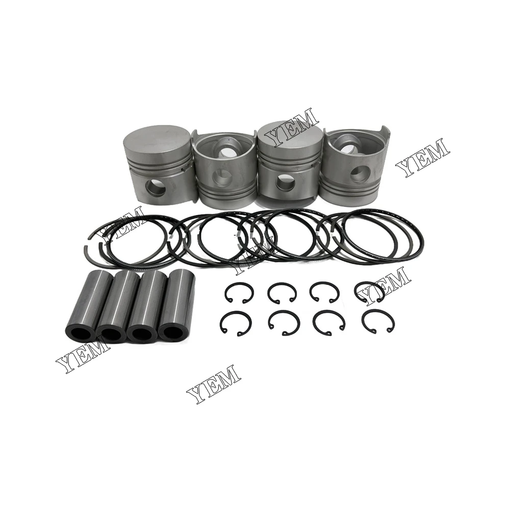 V1702 V1702B Cylinder Liner Kit Piston Kit Liner For Kubota Bobcat 743 733