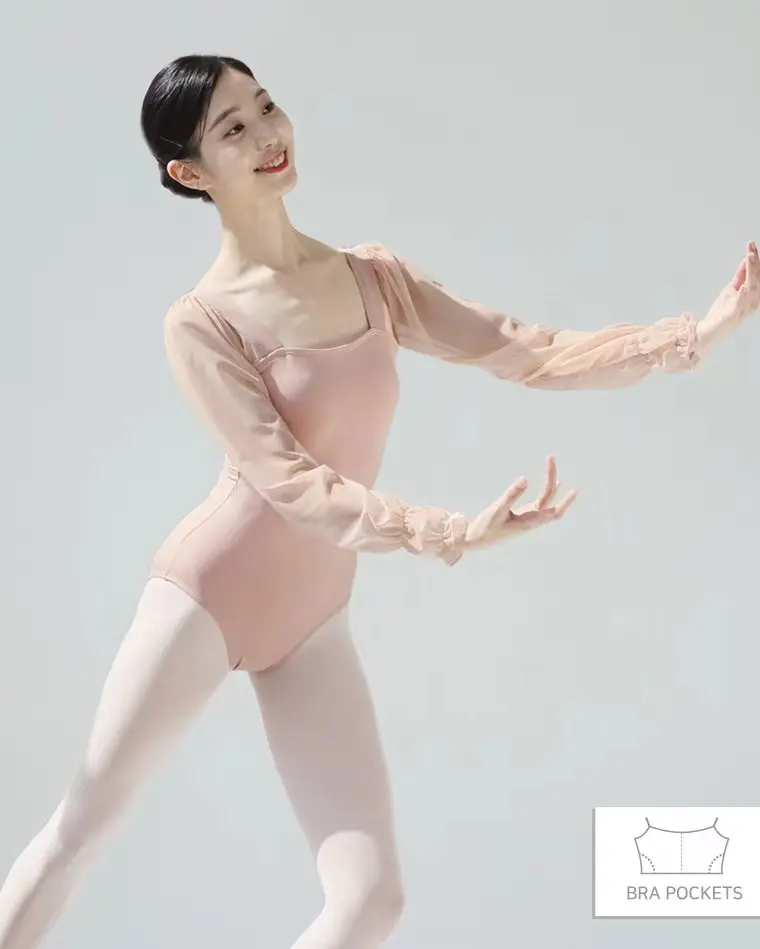 

customized women's adult ballet performance costume figure suit aerial yoga one-piece gymnastics basic training practice skirt