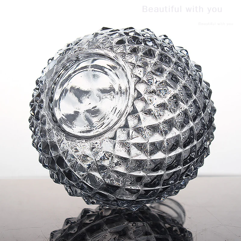 빈티지 유리 향수병 아토마이저 포함 빈 화장품 미니 리필용 병