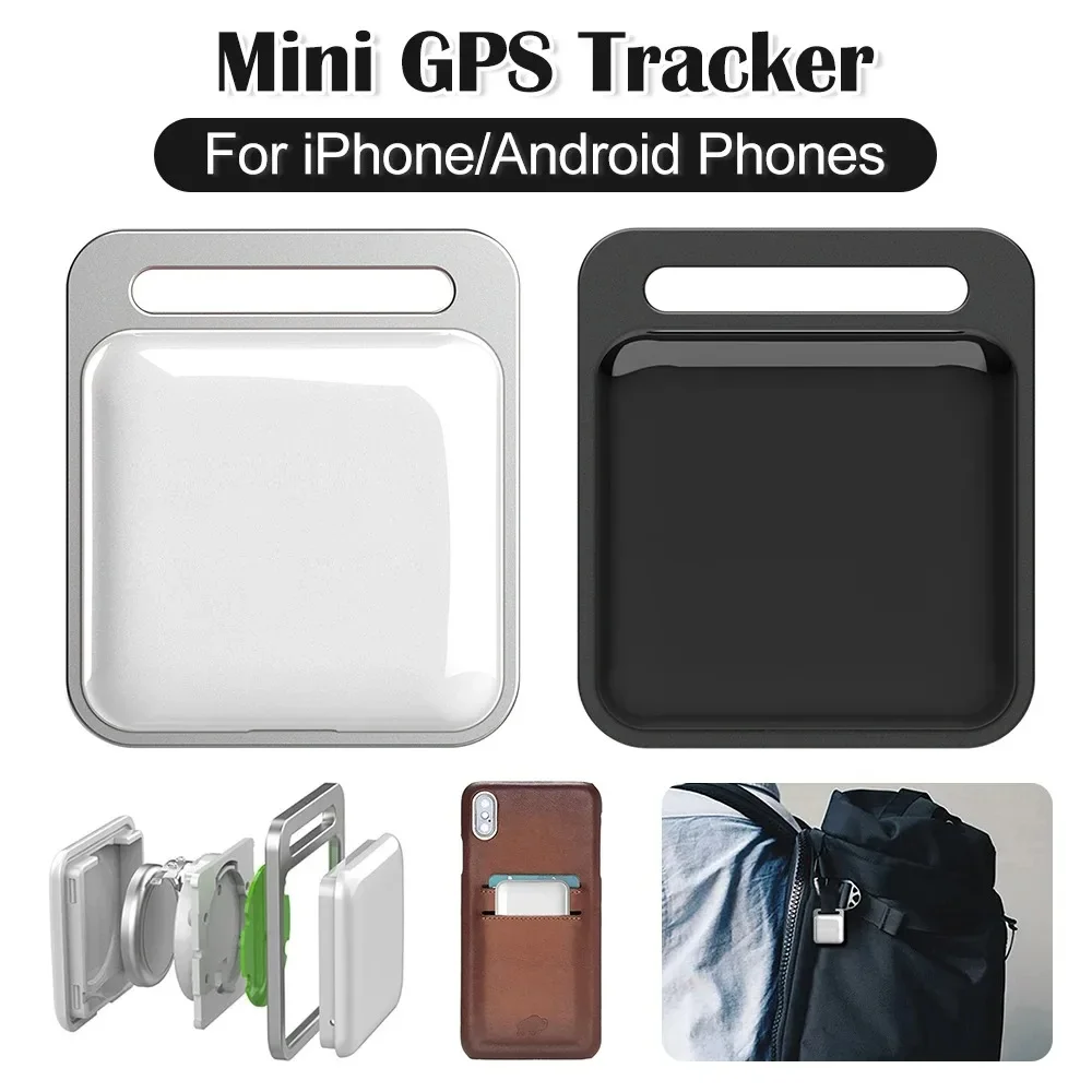 Wireless Mini GPS Tracker Anti-lost Alarm Key Child Bag Wallet Finder APP GPS Record Smart Tag for iPhone/Android Phones