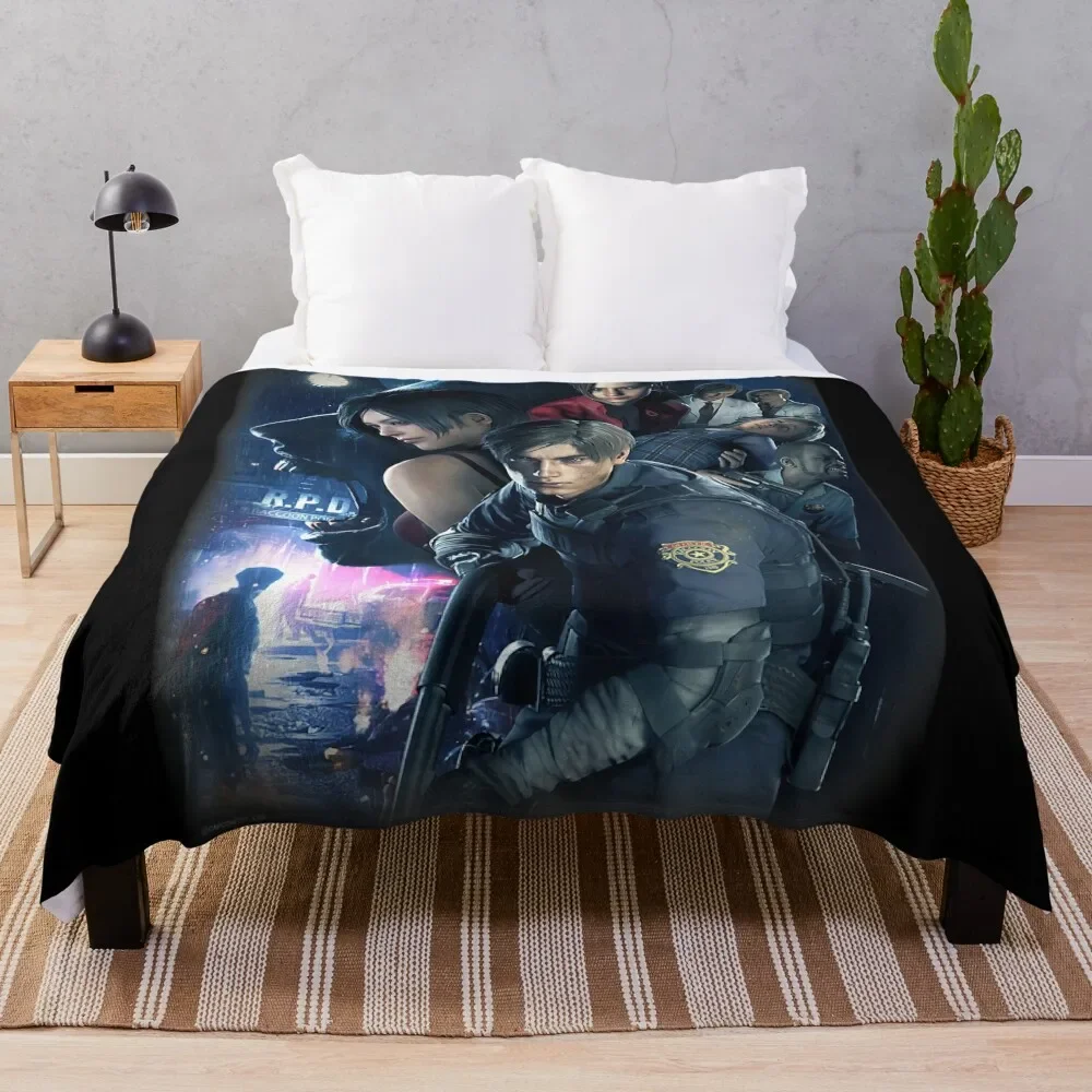 RESIDENT EVIL 2 Throw Blanket