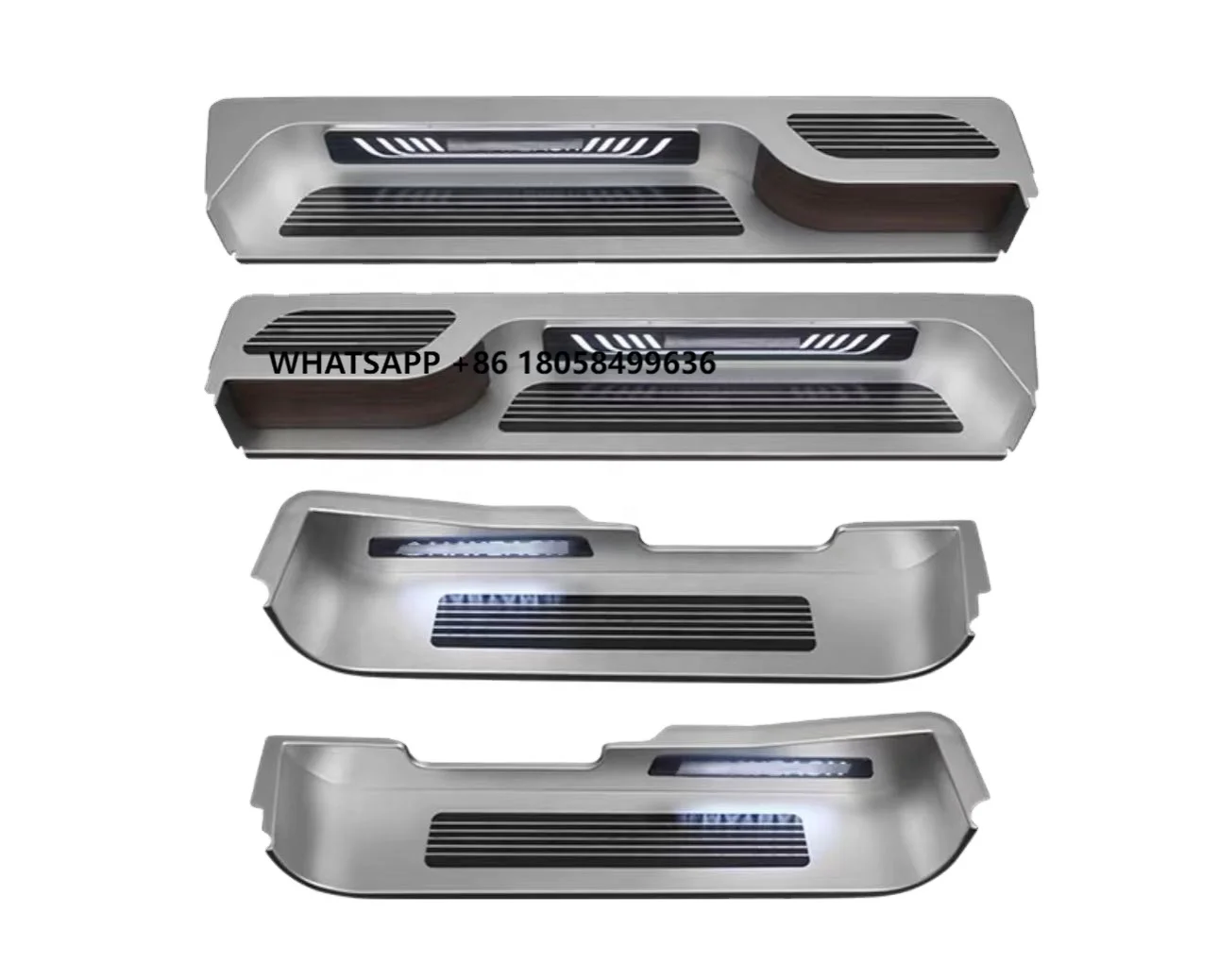 

High Quality Automotive Interior Parts for Mercedes Benz V Class Metris Vito W447 Customizable Aluminum Welcome Door Pedal