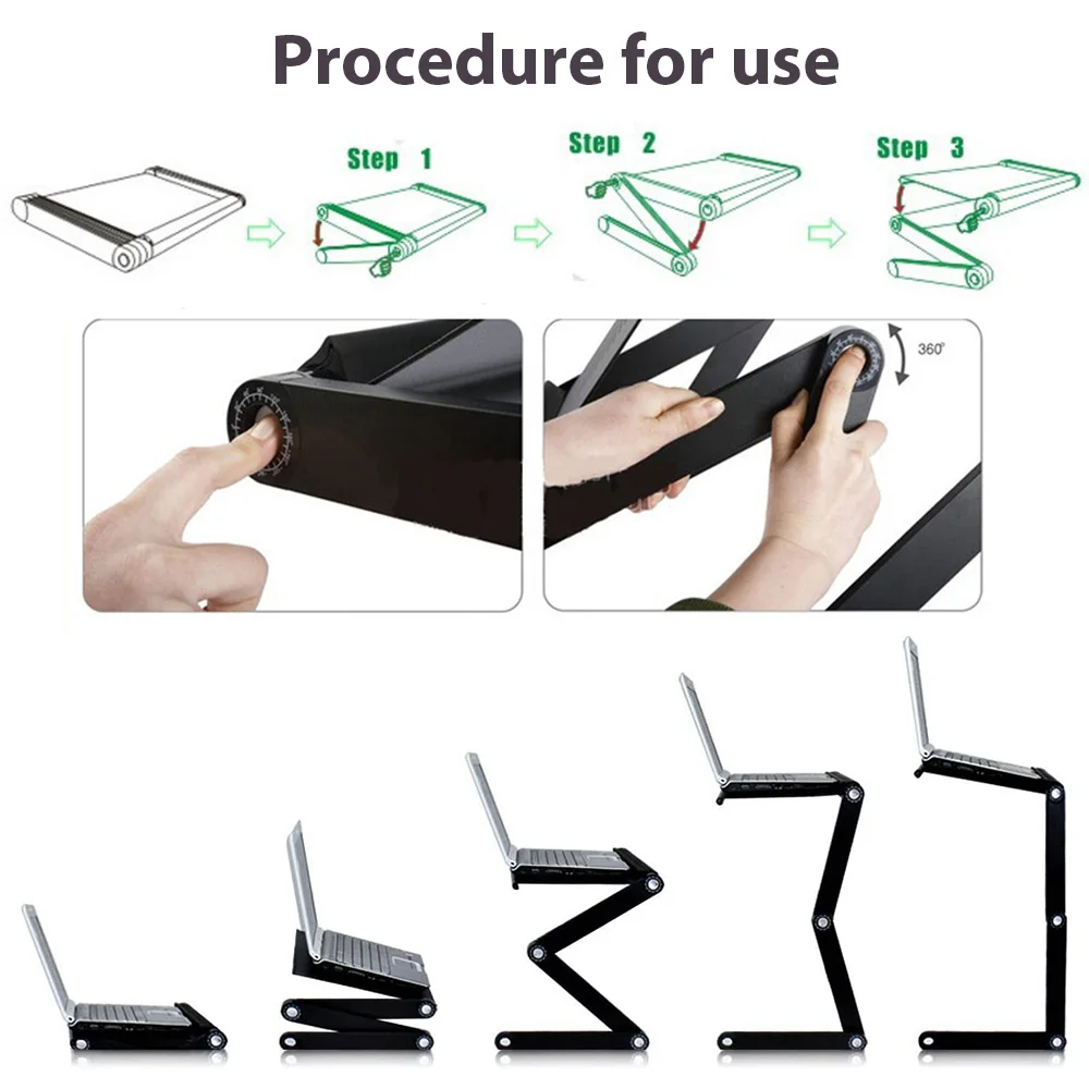 Computer Stand Adjustable Folding Laptop Stand Laptop Folding Table Ventilation Stand for Macbook Pro Accessories Bracket