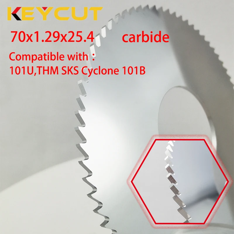 Mortise Cutter 70x1.29x25.4 101U THM SKS Cyclone 101B Key Machine Aftermarket Locksmith Tools