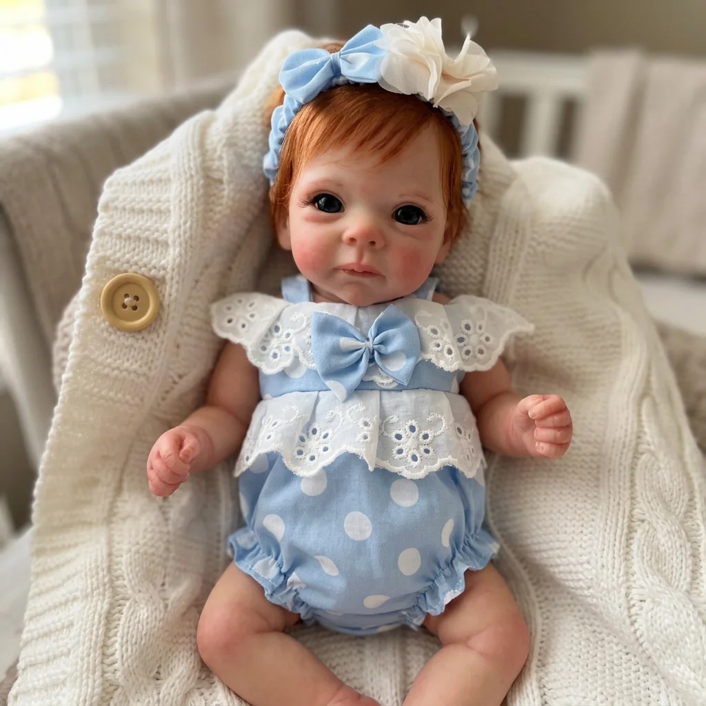 Reborn Baby Doll Silicone Realistic - Boneka Reborn Silikon Solid Seluruh Tubuh