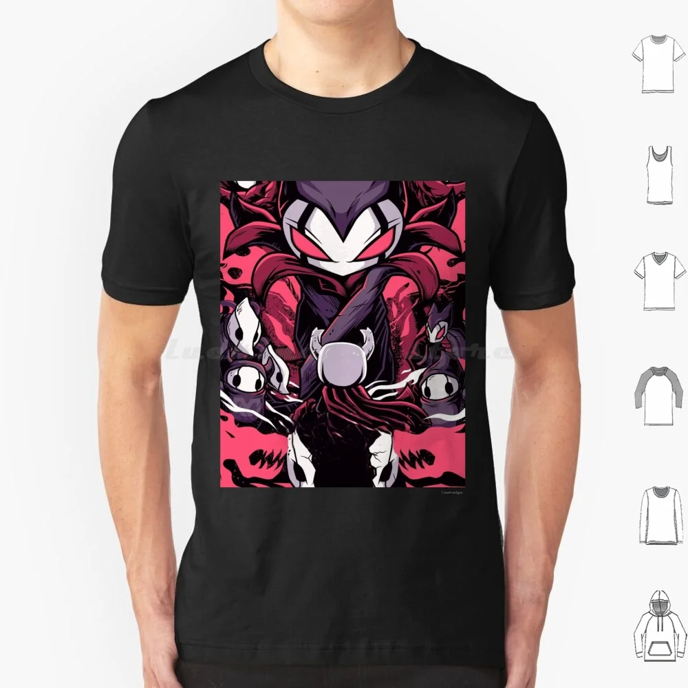 Camiseta artística en movimiento de algodón para hombres y mujeres, estampado artesanal de Anime, criaturas de dibujos animados púrpura, lindo gato divertido, Manga, amor, desplumadores, mascota a la venta