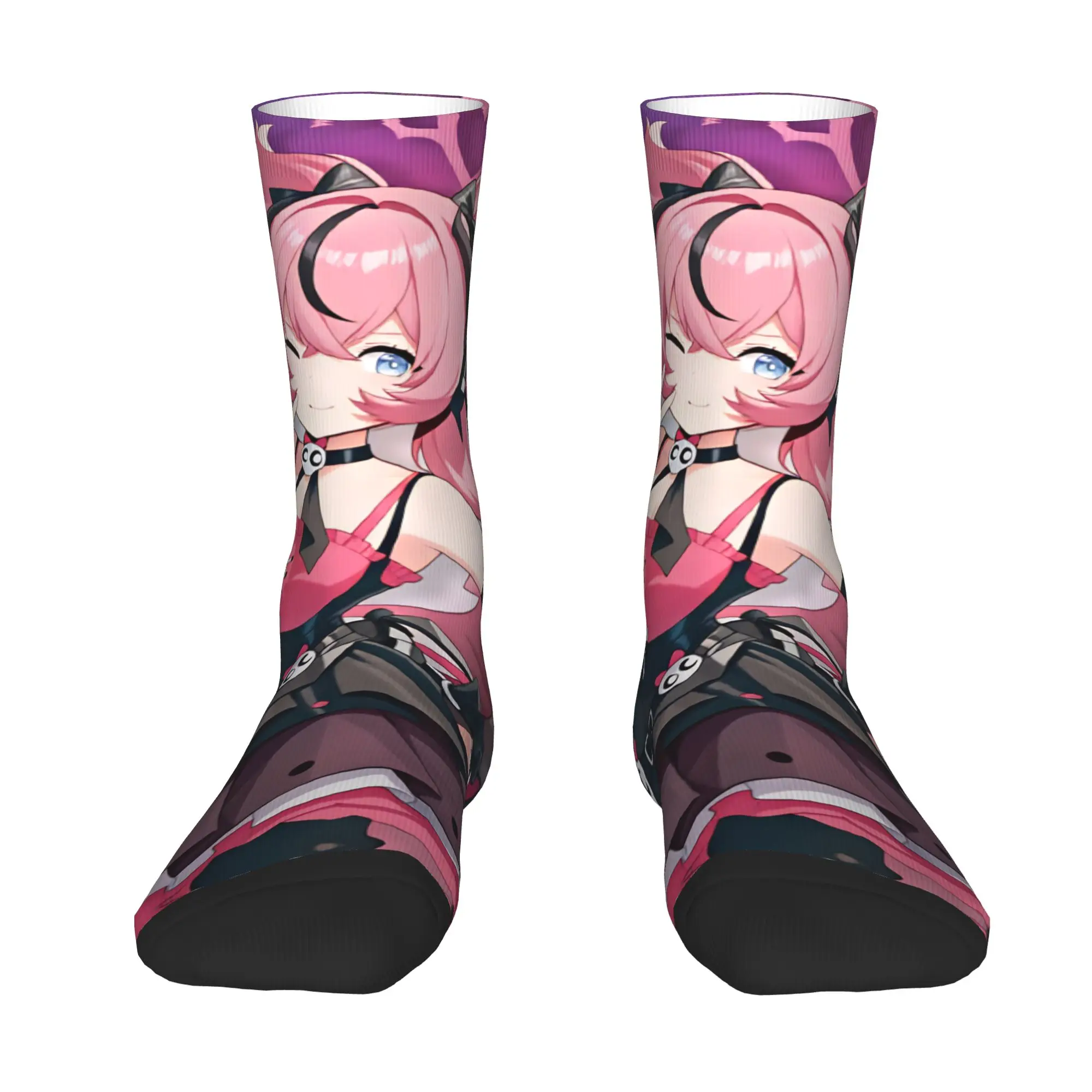 Kawaii Z-Zenless Z-Zone Z-Zero Game Socks Men Women Warm 3D Printed  Sports Basketball Socks