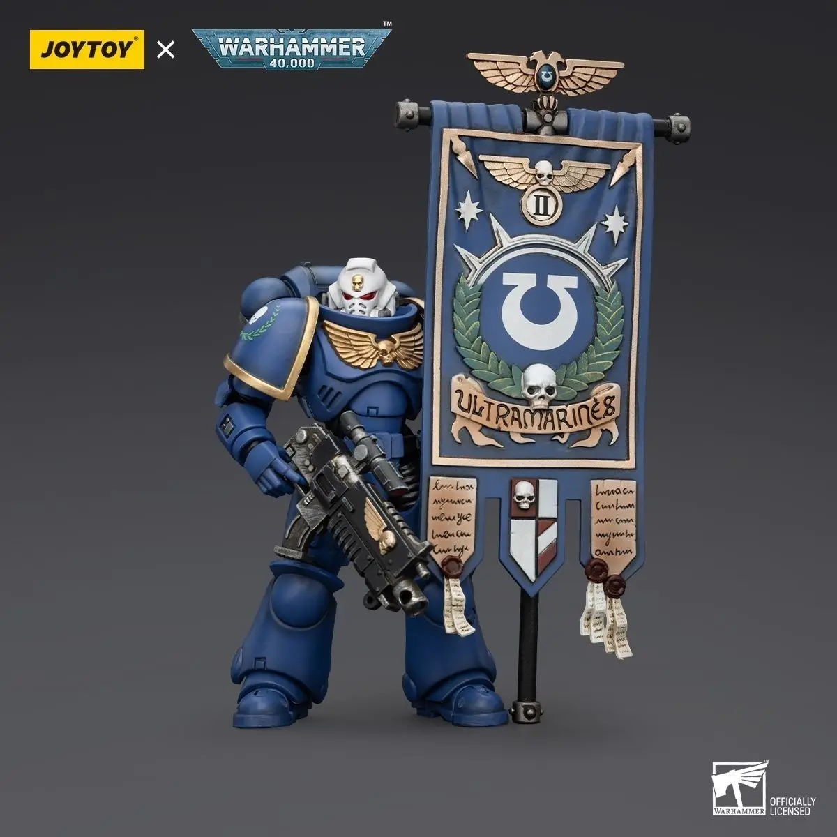 [متوفر]JOYTOY Warhammer 40K 1/18 شخصيات الحركة Ultramarines Titus Victrix Guilliman أنيمي نموذج اللعب هدية