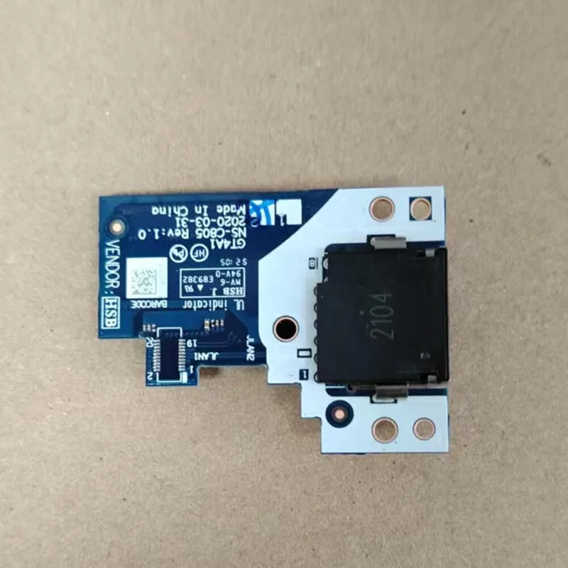 Tarjeta de interfaz de red KUXA para ThinkPad P14s T14 Gen1 2, placa pequeña de interfaz NS-C805 NS-B903 (Accesorios para altavoces)