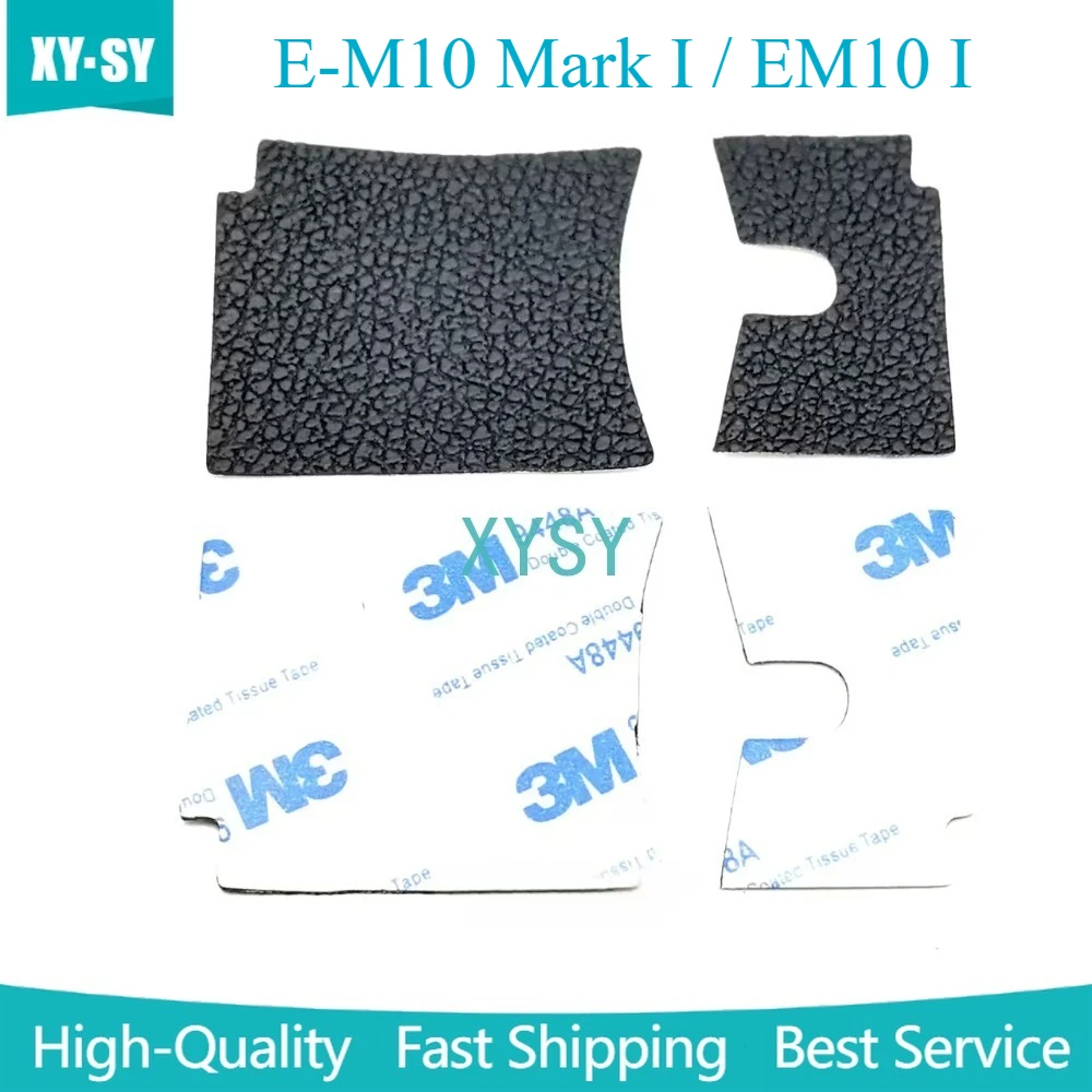 

New for Olympus E-M10 Mark I / EM10 I Body Hand Grip Rubber Side Leather Front Skin with Adhesive Tape Camera Repair Part