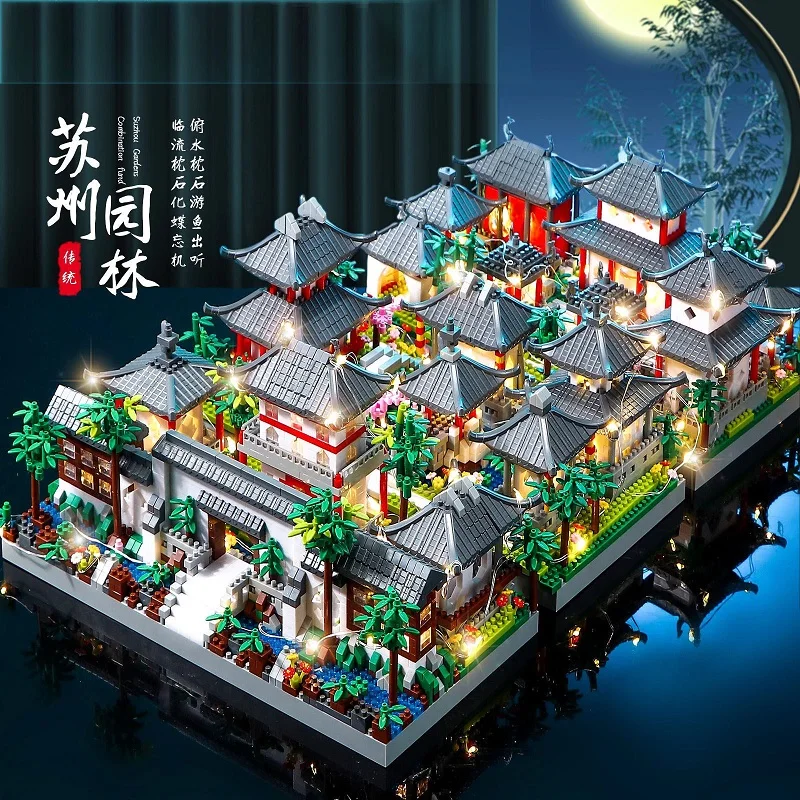 Ocean Pirate Ship Plastic 3D Model Building Blocks for Adults Boys Micro Mini Bricks Toys Kits Assemble Sailboat Wars(No Box)