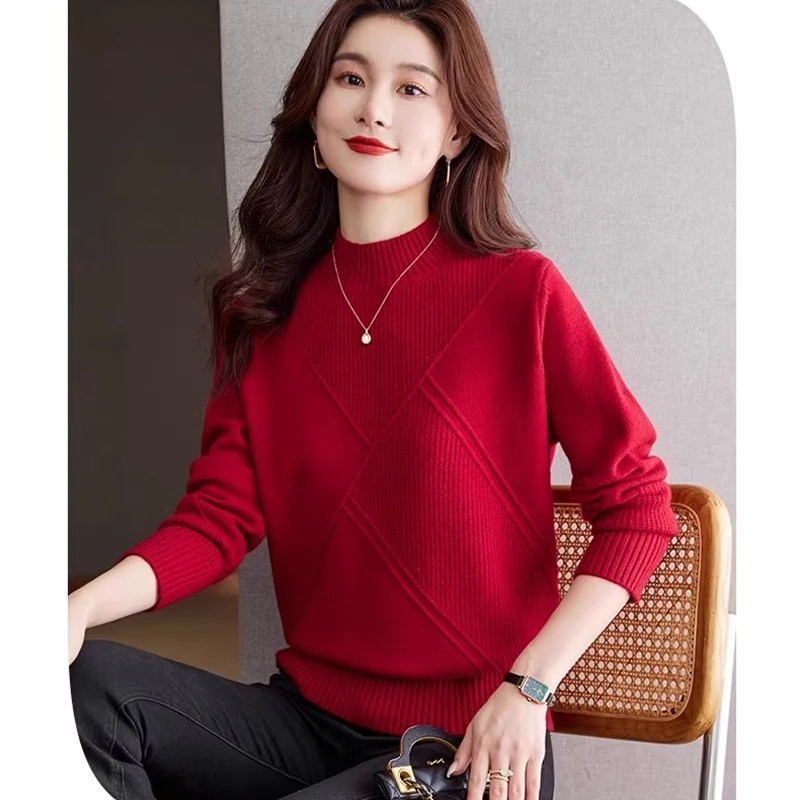 سترة نسائية فاخرة وفريدة من نوعها، بياقة عالية وأكمام طويلة، أزياء خريفية مضادة للتكور، بأسلوب أوروبي، ماركة نسائية راقية #4