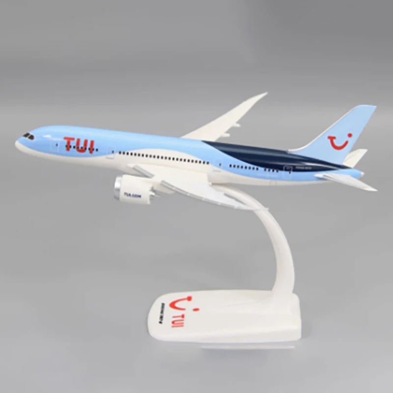 1:250 Scale B787-8 TUI Plastic Finished Simulation Model Static Decoration Souvenir Gifts For Adult Boy