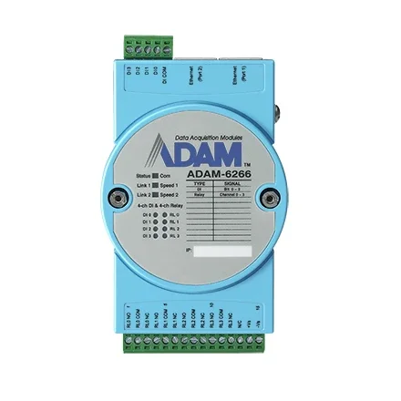 Advantech ADAM-6266 4-Channel Relay  4-Channel DI 8GB DDR4 Embedded Computer  i5 Output Modbus TCP Module