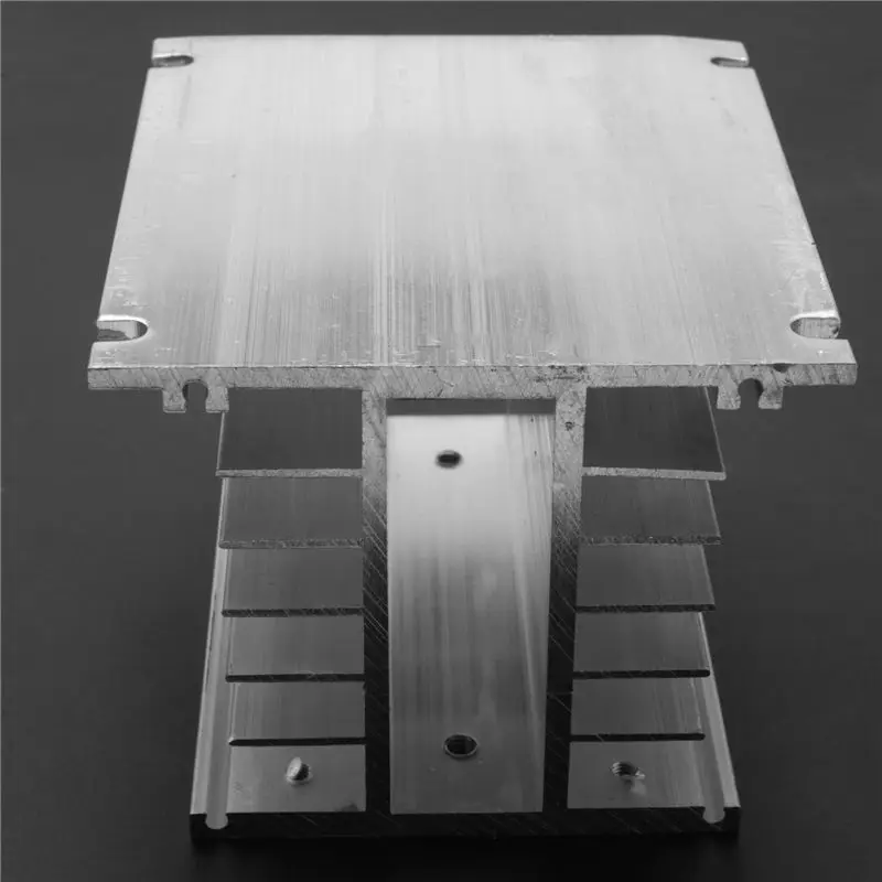 ABKW-5X 3 Phase Heat Sink 80X110x100mm For SSR Solid State Relay Aluminum Heatsink