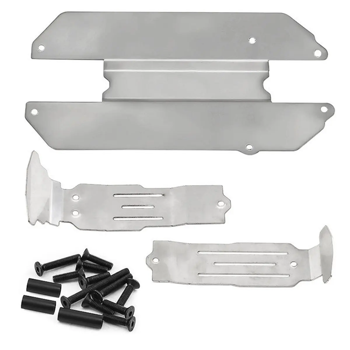 RC Car Upgrade Chassis Guard Plate Kit for Mini Slash RC Car Accessories