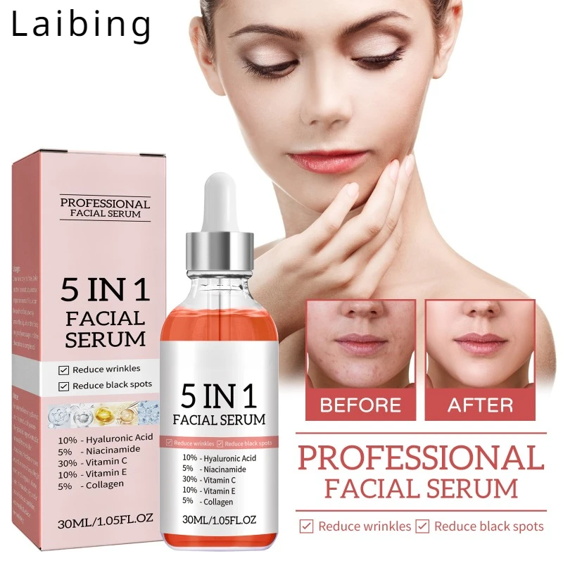 Facial Bright Serum Improve Dullness Reduce Melanin Production Deeply Penetrate Moisturize Skin Improve Dry Rough Tighten Skin