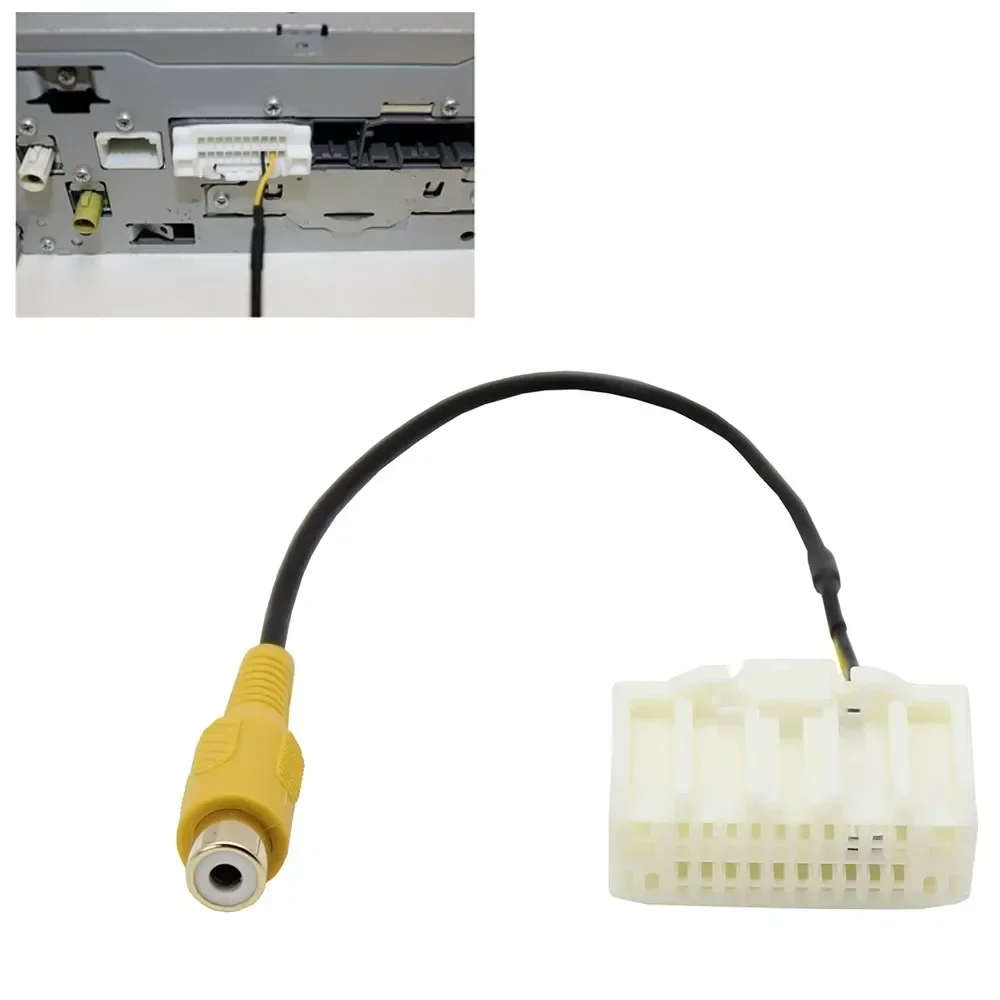 CarHome Backup Camera RCA Video Input Harness – For MyGIG Radio For For Jeep 2008-2010 For Jeep Commander Useful