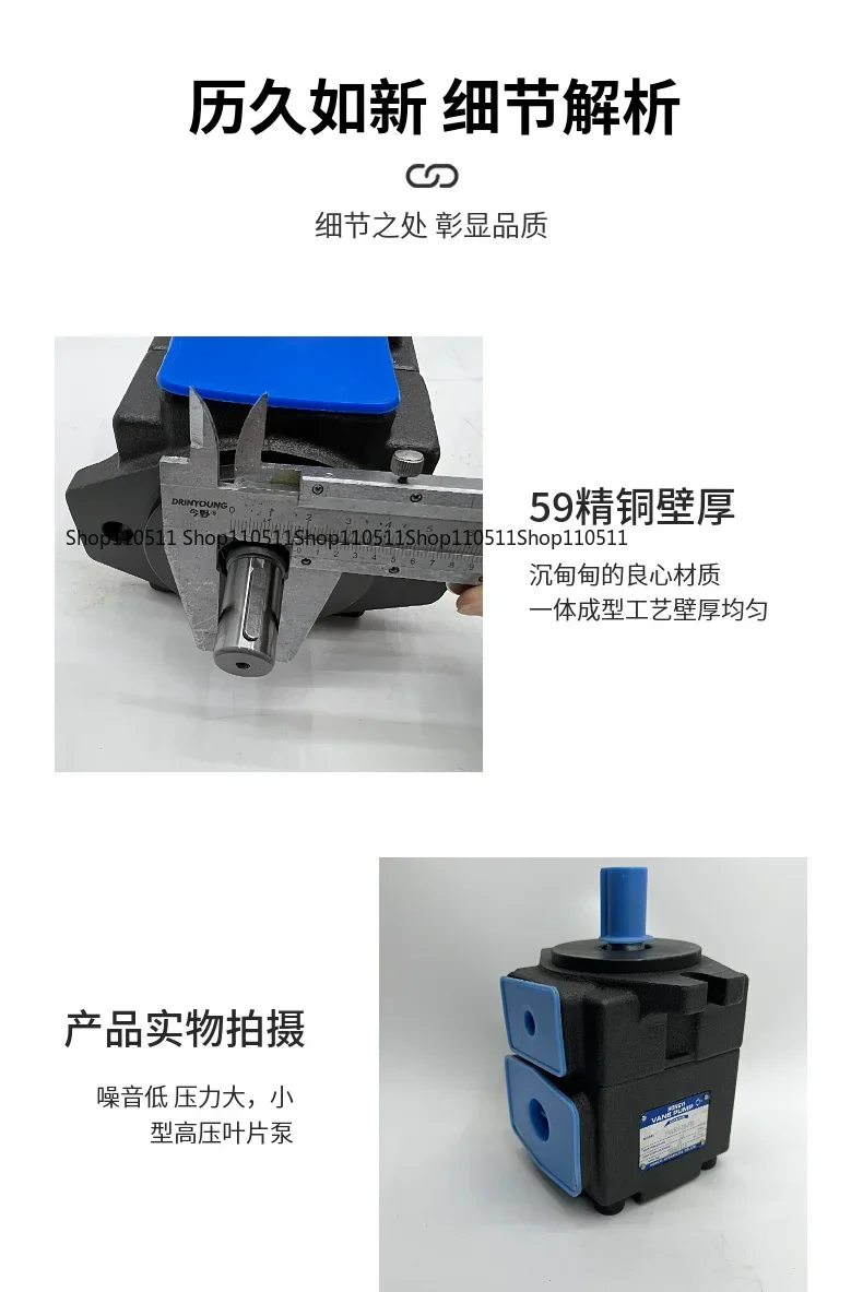 Vane Pump PV2R1-8/10/14/17/19/23/25/28/31-FR Low Noise Oil Pump HONGYI Hongyi
