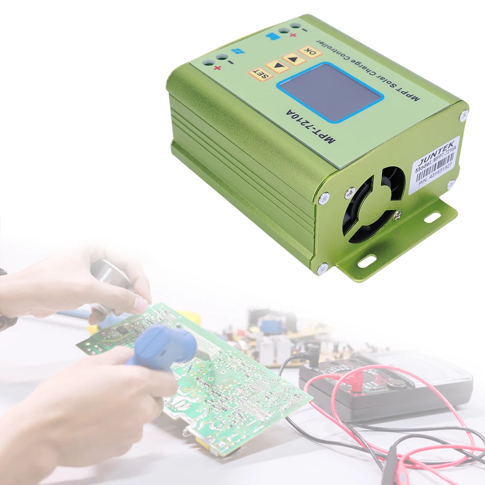 

MPT-7210A MPPT 24-72 V Boost Solar Battery Charger Panel Solar Controller Digital Charge Controller 10A 600W Solar Panel Charger