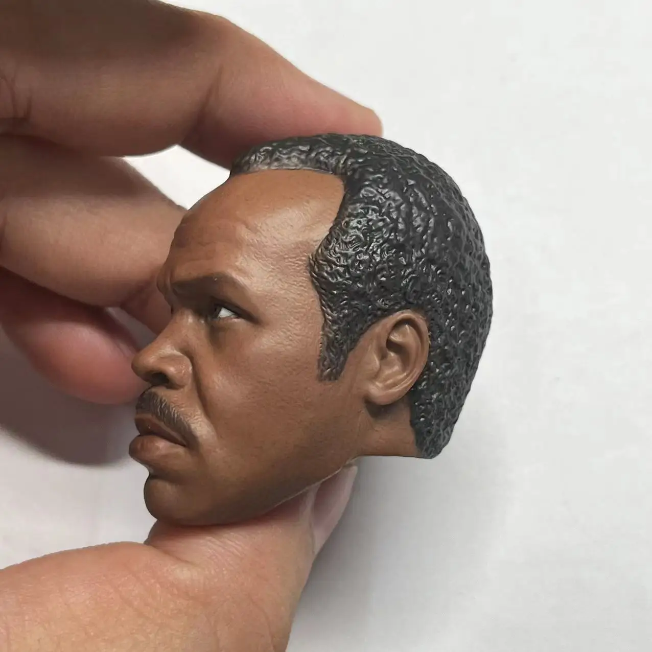 Danny Glover  Male Head  Sculpt Singer1/6 Scale  Actor Black man Movie Actor  Star Soldier Toys Model For 12Inch Action Figure