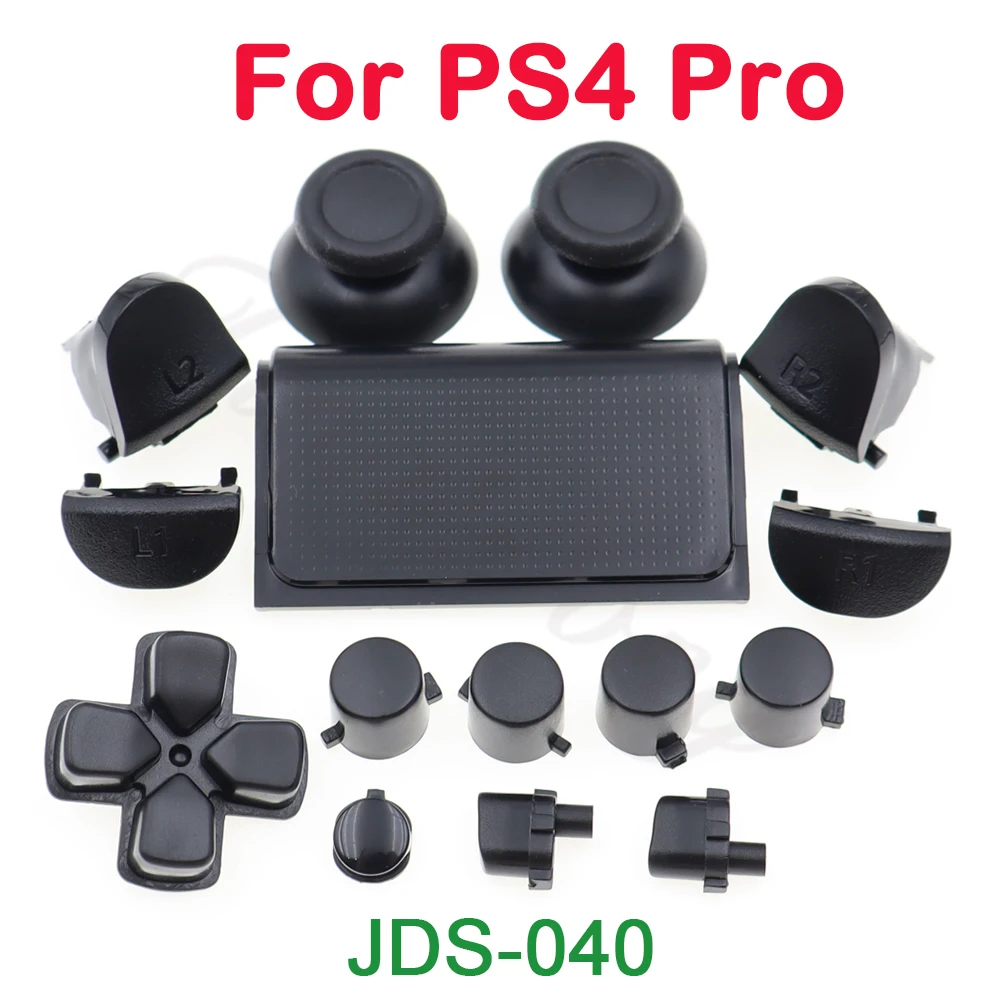 Full Set Gamepad Buttons For PS5 V1 V2 V3 BDM-010 020 030 For PS4 Pro JDS-040 Controller Rocker Cap D-pad Key Trigger Key