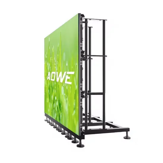 Poster Waterproof Rental Stage Church Advertising Video Wall Panels Flexible Display ScreenCustom Weatherproof Outdoor LED Displ - view 2