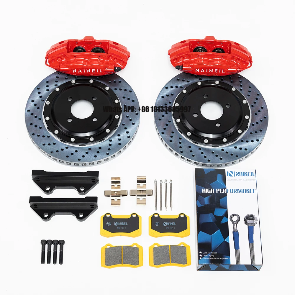 

Тормозная система NAINEIL Performance Auto: 4-поршневые суппорты F40, комплект Big Brake Kit для BMW E90
