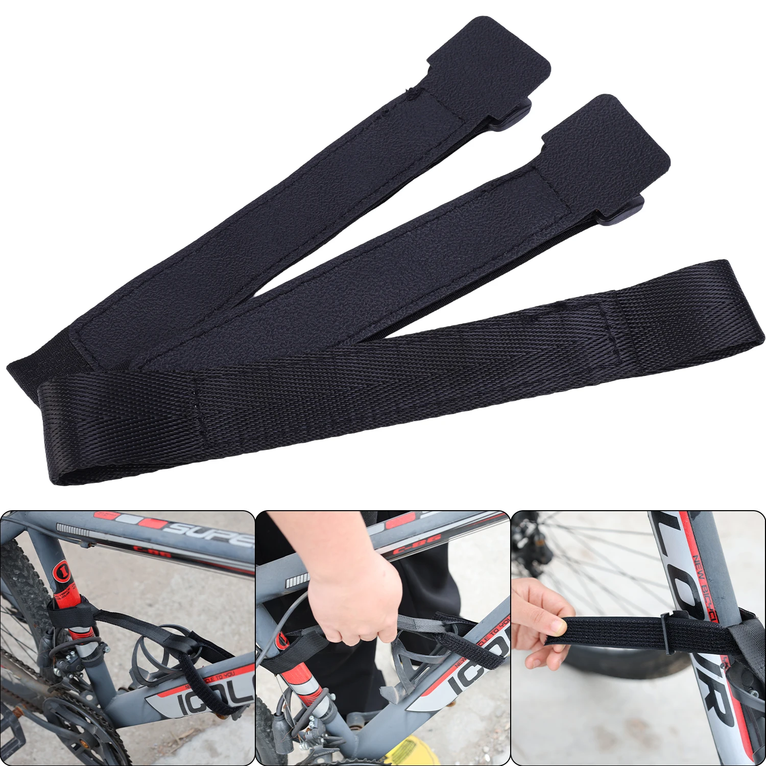 Bicycle Handbag Portable and Effortless Nylon Strap Mountain Bike Universal Handheld Auxiliary Equipment Accessories