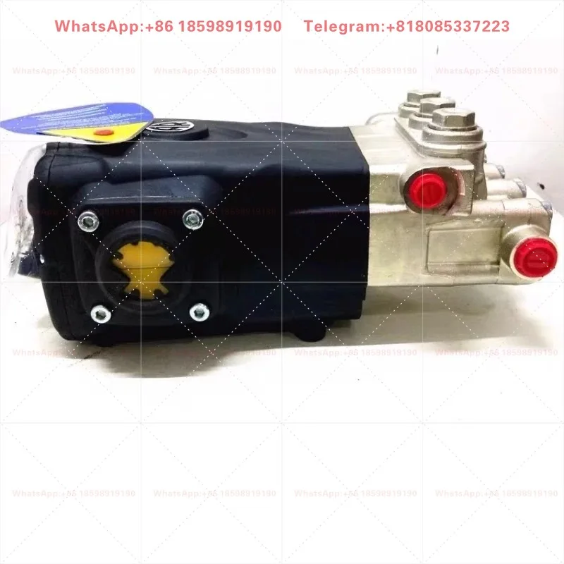 RGX22.50 Triplex High Pressure Plunger Pump Head 500Bar 22L/min 22KW Ceramic Plunger Brass Pump Head