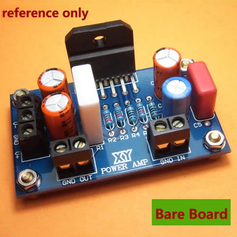 1Pc Digital Amplifier Bare Board DC ±20-28V 68W LM3886TF HIFI Power PCB Parallel