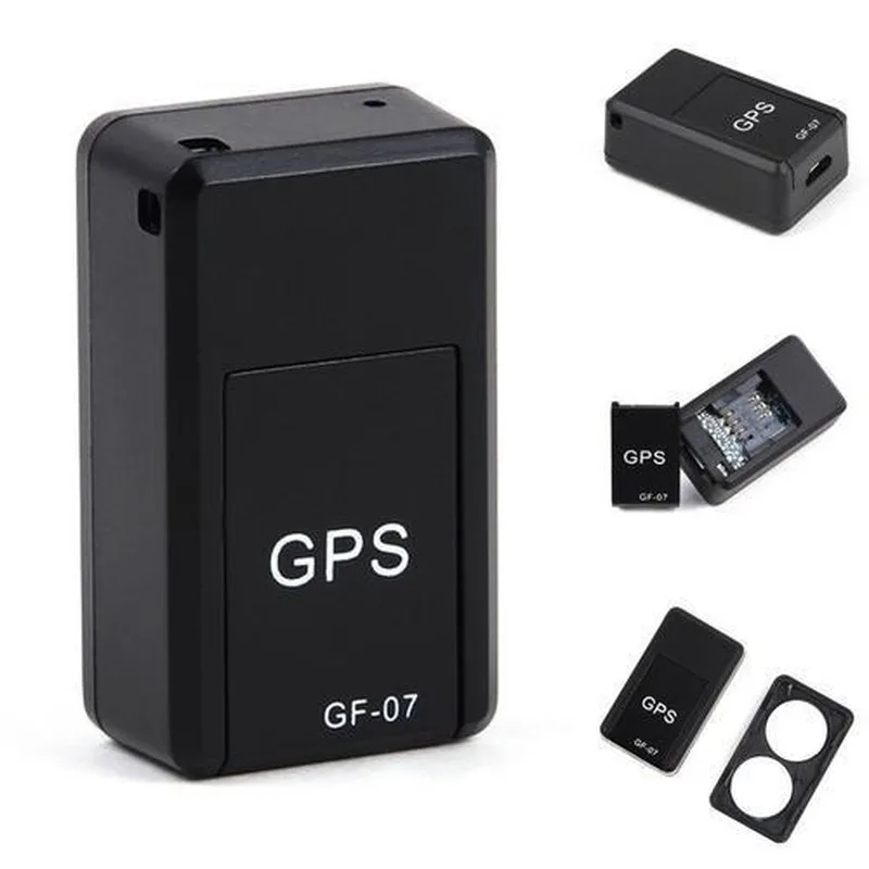 GF07 GSM GPRS Mobil Mini Magnetik GPS Antihilang Rekaman Real-Time Pelacak Lokasi Perangkat Pelacak Mendukung Kartu TF Mini